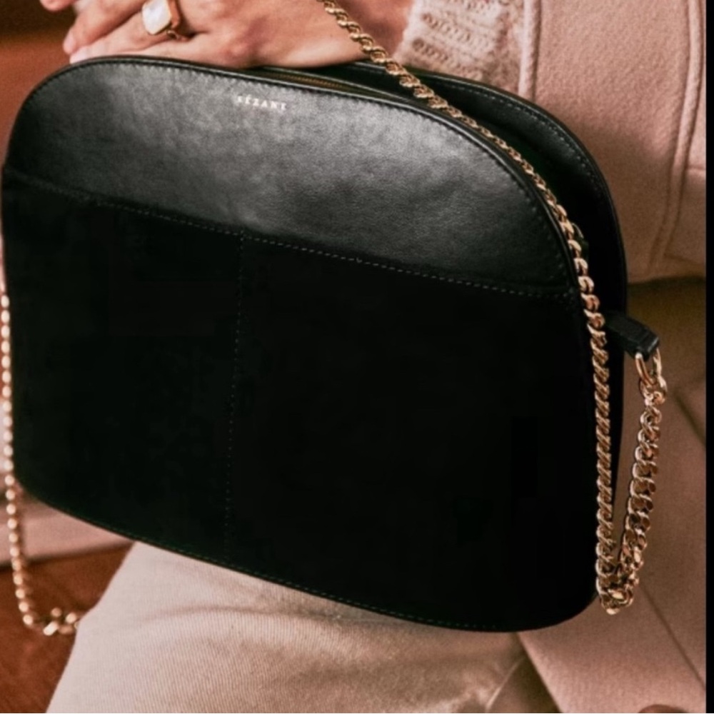 Black Sezane Large Victor Bag in Black